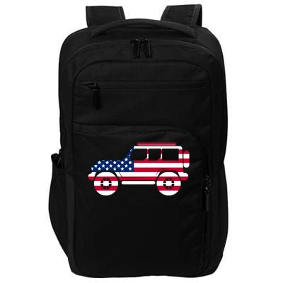 USA Truck American Flag Impact Tech Backpack