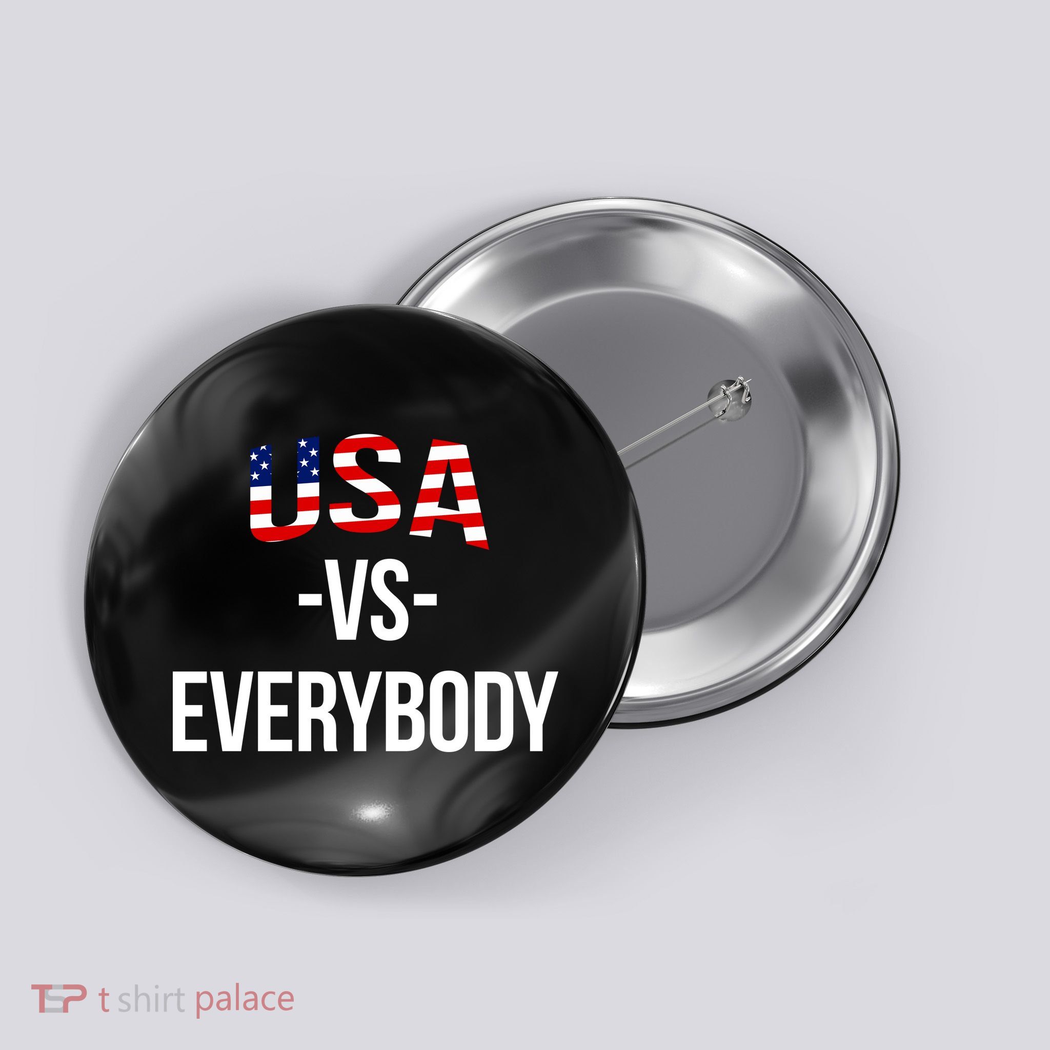 USA Vs Everybody Button