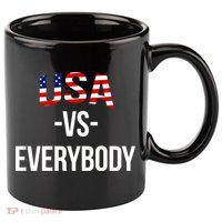 USA Vs Everybody 11oz C Handle Ceramic Mug