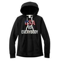 USA Vs Everybody Women's Fleece Hoodie