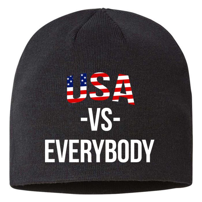 USA Vs Everybody Sustainable Beanie