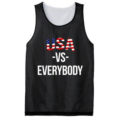 USA Vs Everybody Mesh Reversible Basketball Jersey Tank