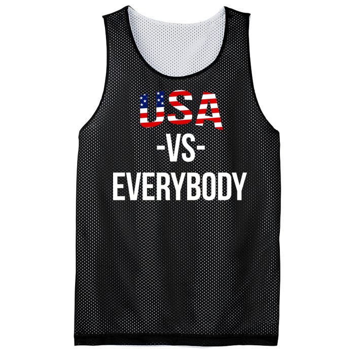 USA Vs Everybody Mesh Reversible Basketball Jersey Tank