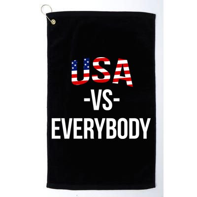 USA Vs Everybody Golf Towel