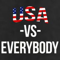 USA Vs Everybody Golf Towel