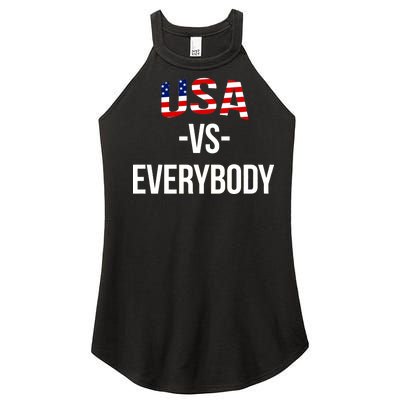 USA Vs Everybody Women’s Perfect Tri Rocker Tank