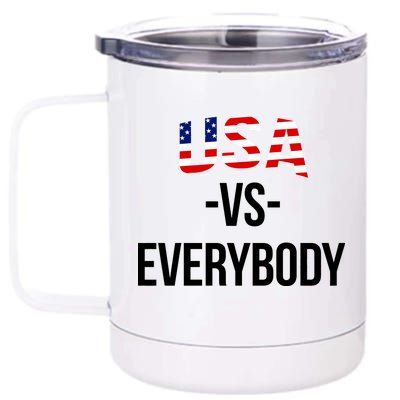 USA Vs Everybody 12 oz Stainless Steel Tumbler Cup