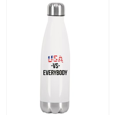 USA Vs Everybody Stainless Steel Insulated Water Bottle