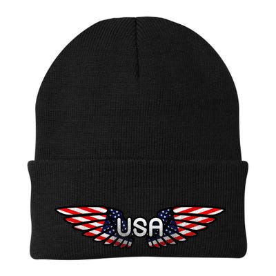 USA Wing Crest Logo Beanie