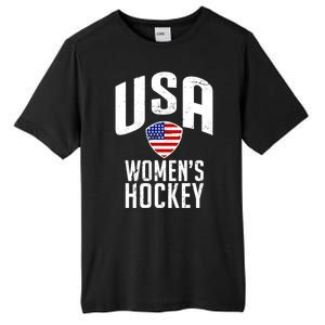 USA Women's Hockey Winter Sports Games Tall Fusion ChromaSoft Performance T-Shirt