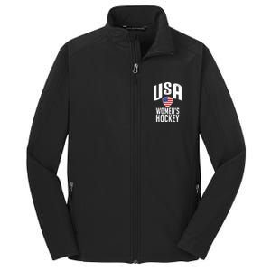 USA Women's Hockey Winter Sports Games Core Soft Shell Jacket