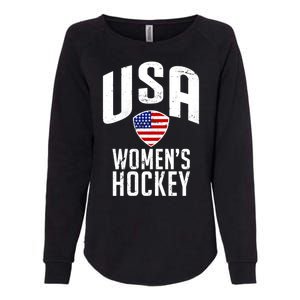 USA Women's Hockey Winter Sports Games Womens California Wash Sweatshirt