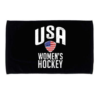 USA Women's Hockey Winter Sports Games Microfiber Hand Towel