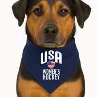 USA Women's Hockey Winter Sports Games USA-Made Doggie Bandana