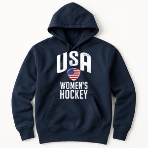 USA Women's Hockey Winter Sports Games Hoodie