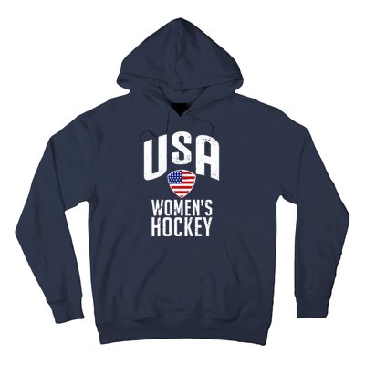 USA Women's Hockey Winter Sports Games Hoodie