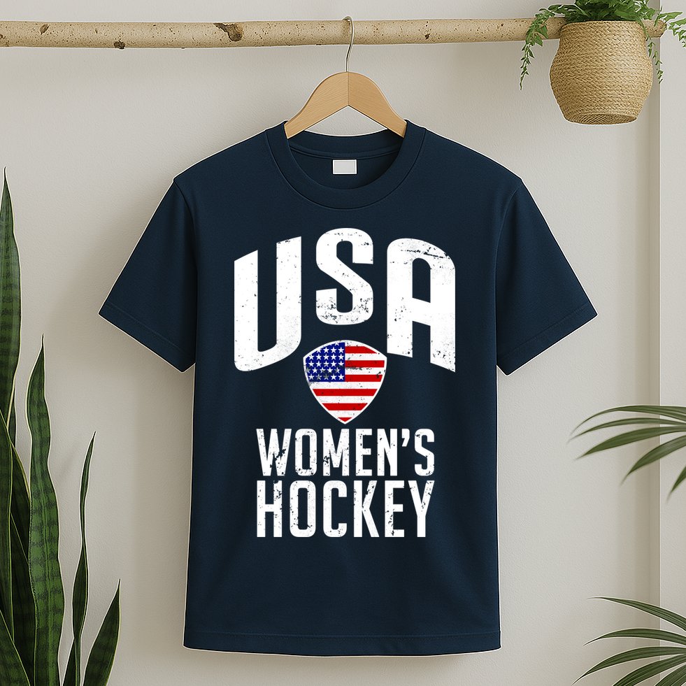 USA Women's Hockey Winter Sports Games T-Shirt