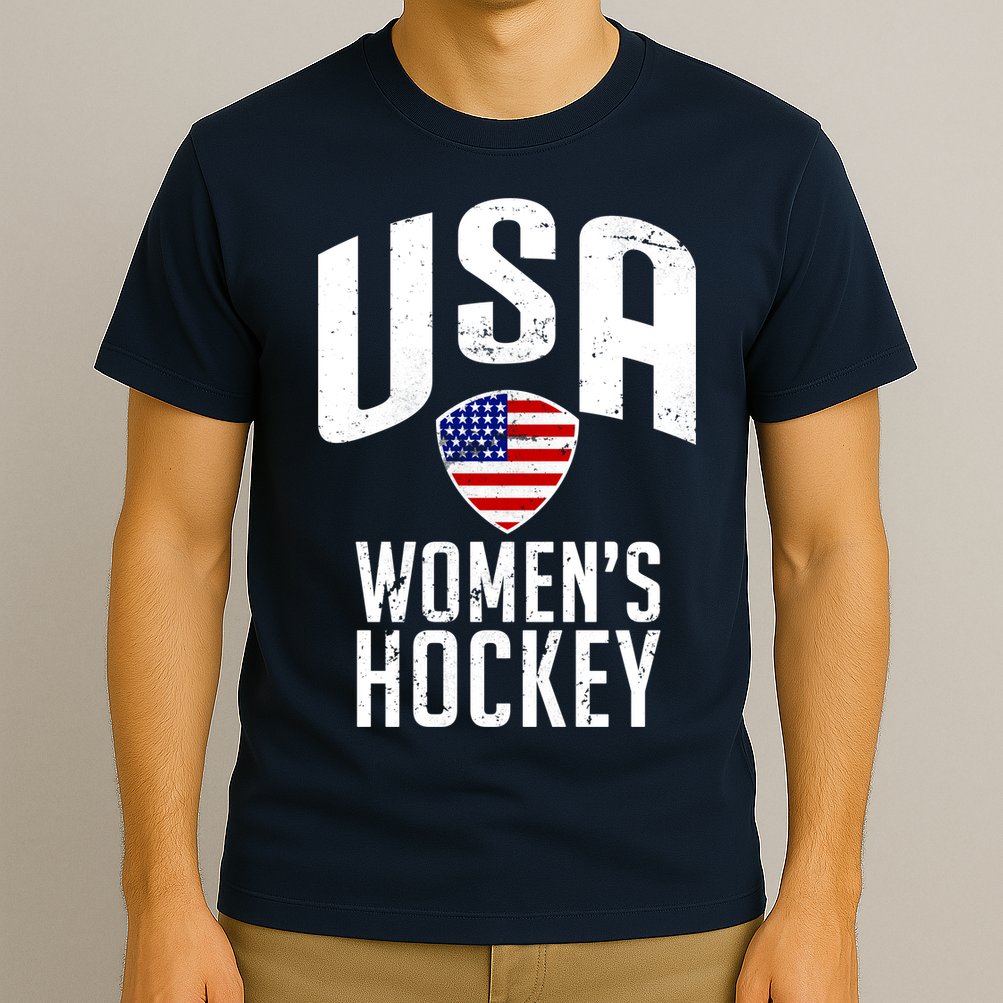 USA Women's Hockey Winter Sports Games T-Shirt