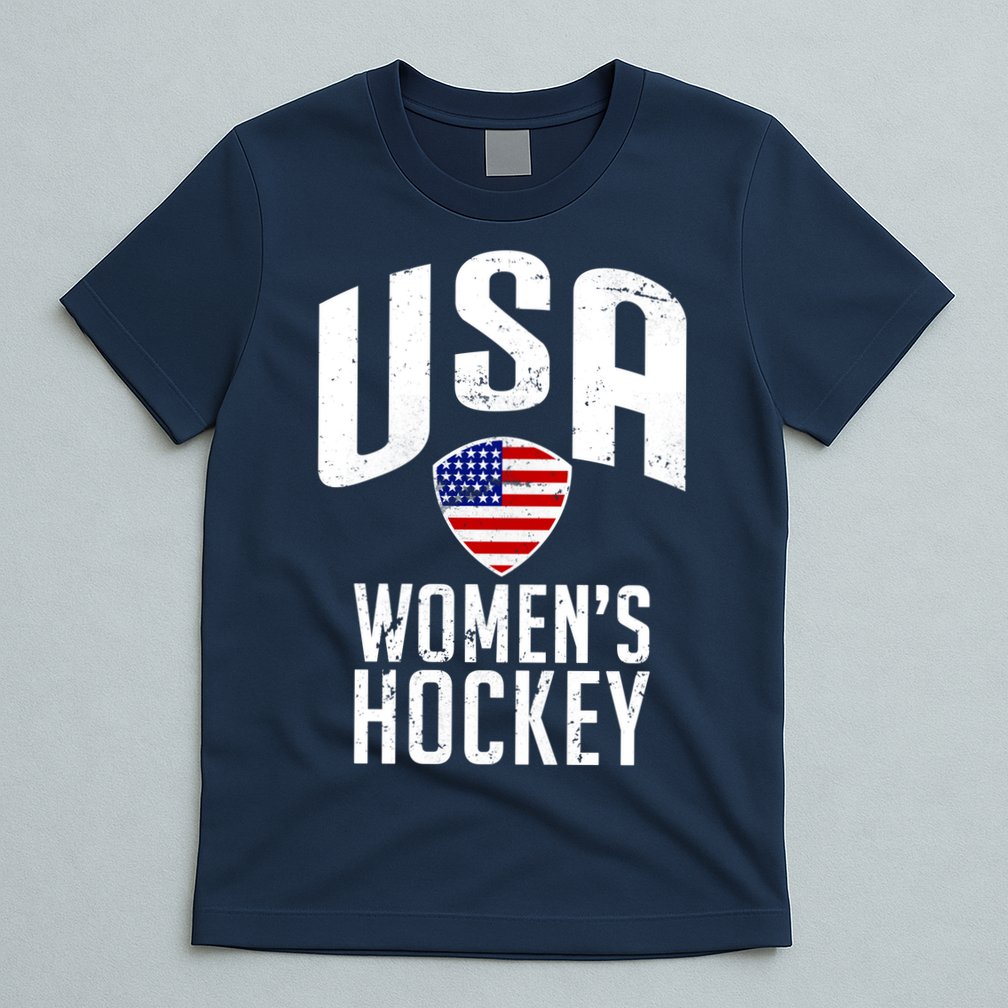 USA Women's Hockey Winter Sports Games T-Shirt