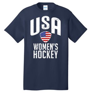 USA Women's Hockey Winter Sports Games Tall T-Shirt