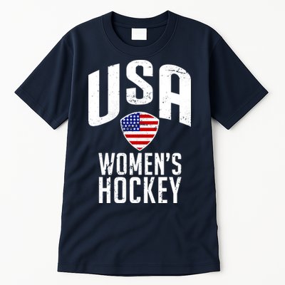 USA Women's Hockey Winter Sports Games Tall T-Shirt