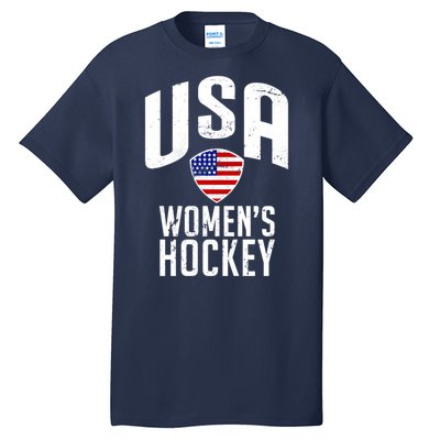 USA Women's Hockey Winter Sports Games Tall T-Shirt