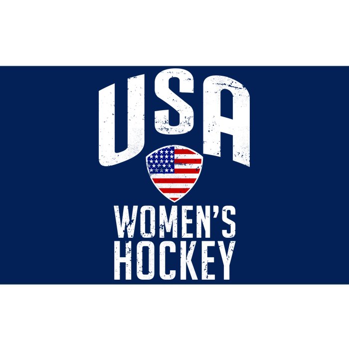 USA Women's Hockey Winter Sports Games Bumper Sticker