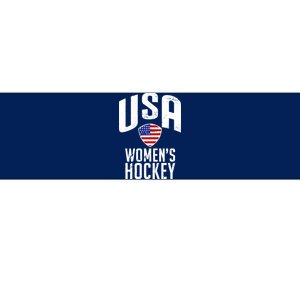 USA Women's Hockey Winter Sports Games Bumper Sticker