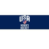 USA Women's Hockey Winter Sports Games Bumper Sticker