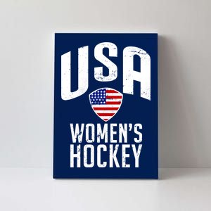 USA Women's Hockey Winter Sports Games Canvas