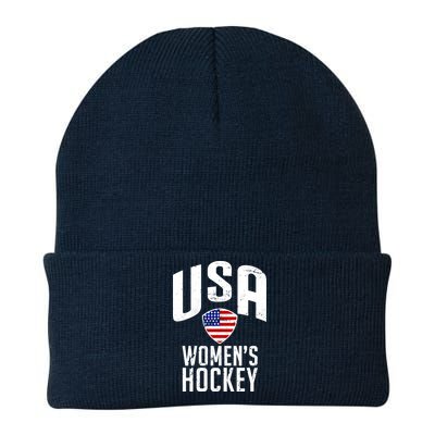 USA Women's Hockey Winter Sports Games Knit Cap Winter Beanie