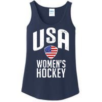 USA Women's Hockey Winter Sports Games Ladies Essential Tank