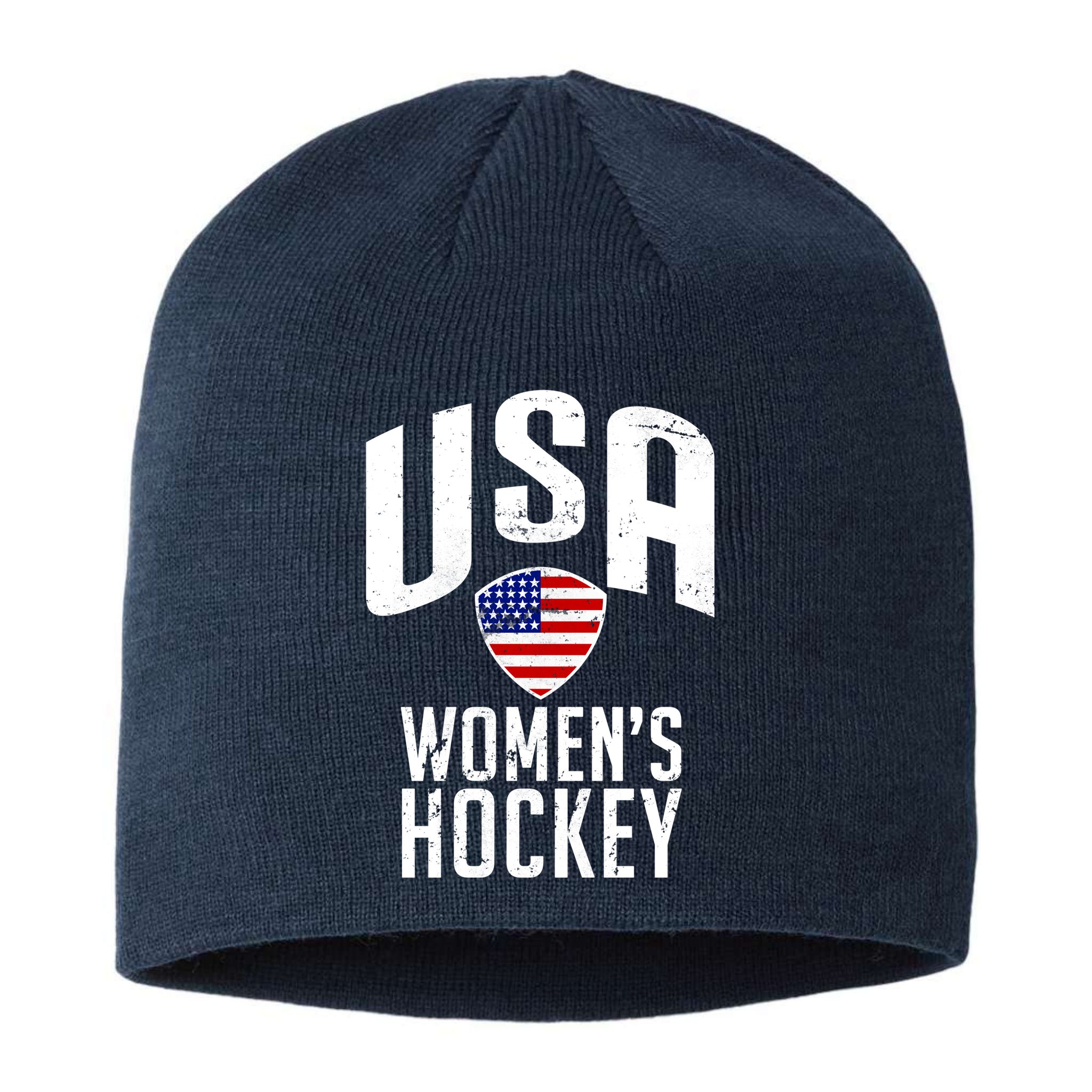 USA Women's Hockey Winter Sports Games Sustainable Beanie