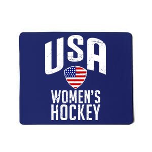 USA Women's Hockey Winter Sports Games Mousepad