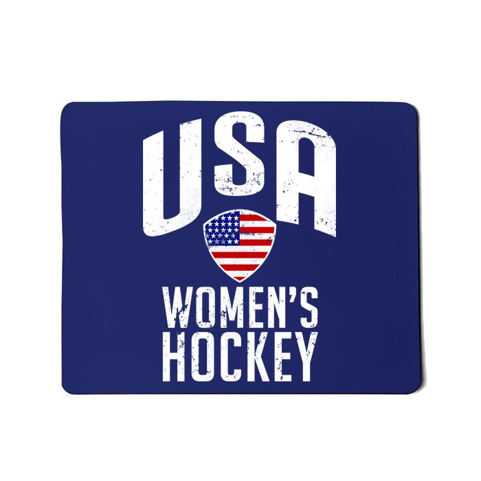 USA Women's Hockey Winter Sports Games Mousepad