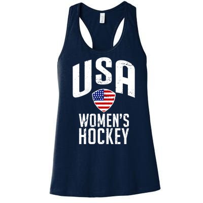 USA Women's Hockey Winter Sports Games Women's Racerback Tank