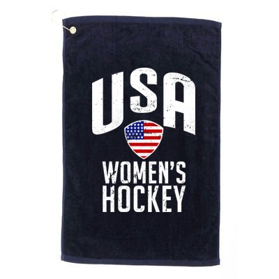 USA Women's Hockey Winter Sports Games Platinum Collection Golf Towel