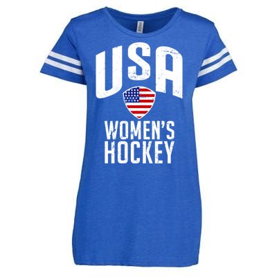 USA Women's Hockey Winter Sports Games Enza Ladies Jersey Football T-Shirt