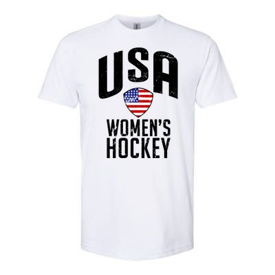 USA Women's Hockey Winter Sports Games Softstyle® CVC T-Shirt