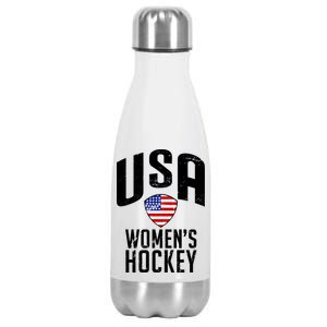 USA Women's Hockey Winter Sports Games Stainless Steel Insulated Water Bottle