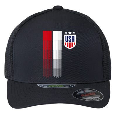 USA Women's Soccer Flexfit Unipanel Trucker Cap