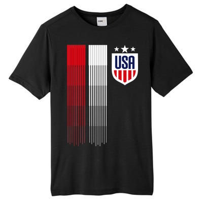 USA Women's Soccer Tall Fusion ChromaSoft Performance T-Shirt