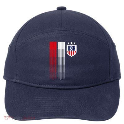 USA Women's Soccer 7-Panel Snapback Hat
