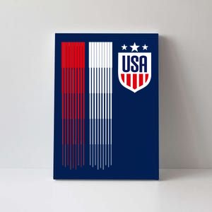 USA Women's Soccer Canvas