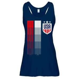 USA Women's Soccer Ladies Essential Flowy Tank