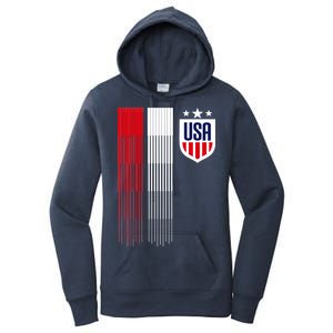 USA Women's Soccer Women's Pullover Hoodie