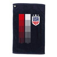 USA Women's Soccer Platinum Collection Golf Towel