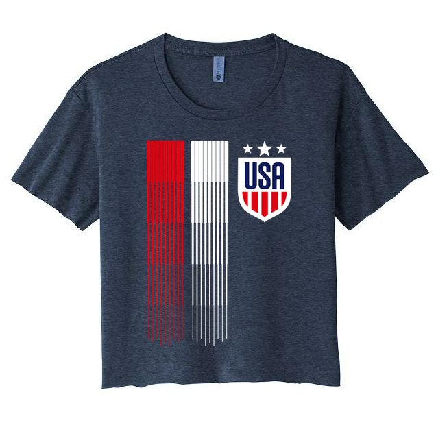 USA Women's Soccer Crop Top