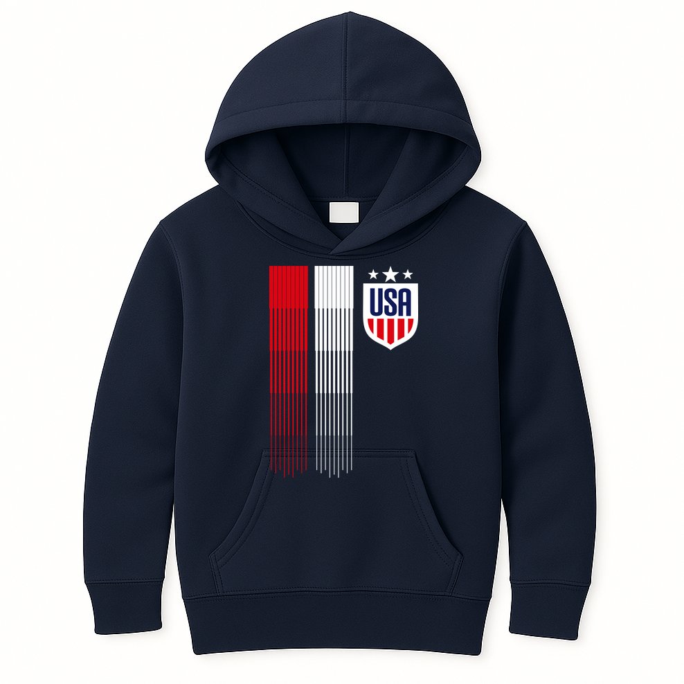 USA Women's Soccer Kids Hoodie