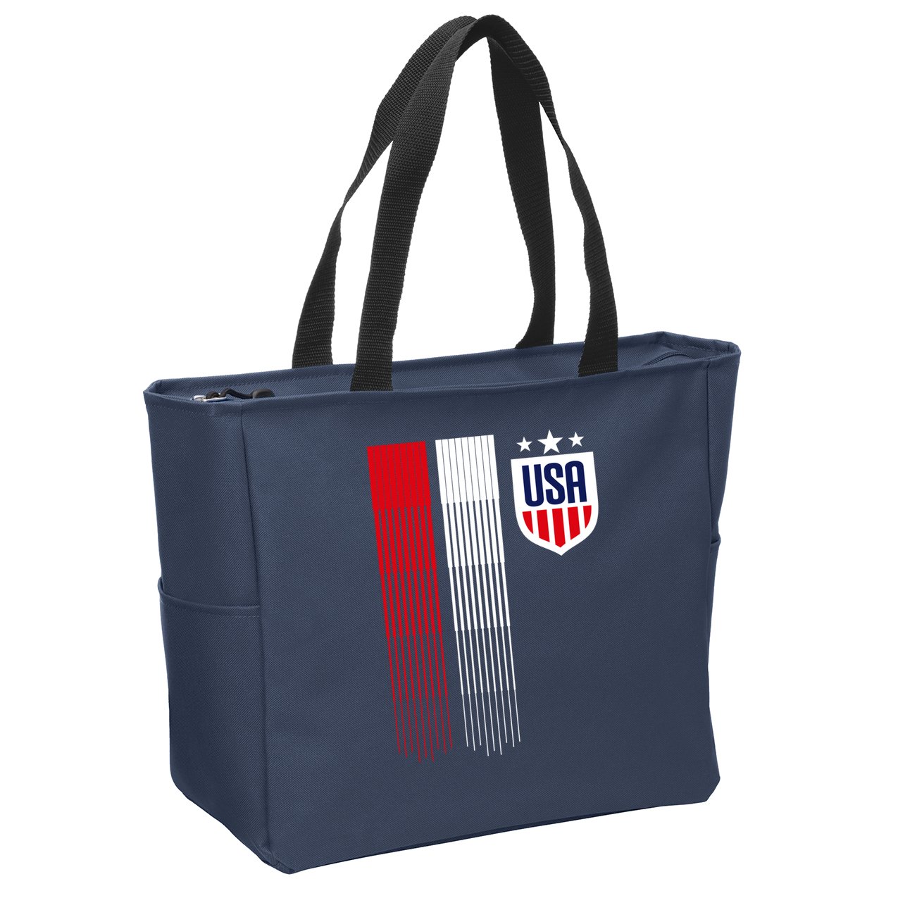 USA Women's Soccer Zip Tote Bag